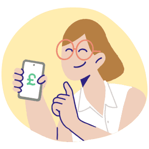 Potential customer getting accepted for a loan 