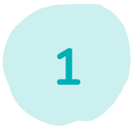 numbered blob 1