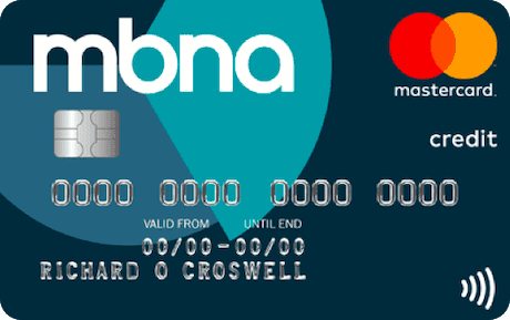 mbna card
